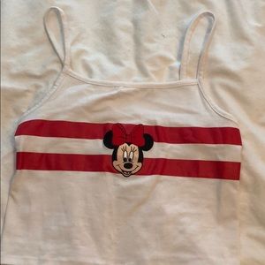 Disney Minnie Mouse Crop Tank Top